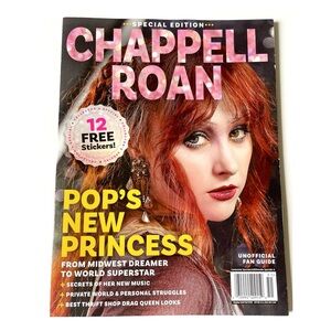 Special Edition Chappell Roan Magazine - Unofficial Fan Guide w 12 Free Stickers